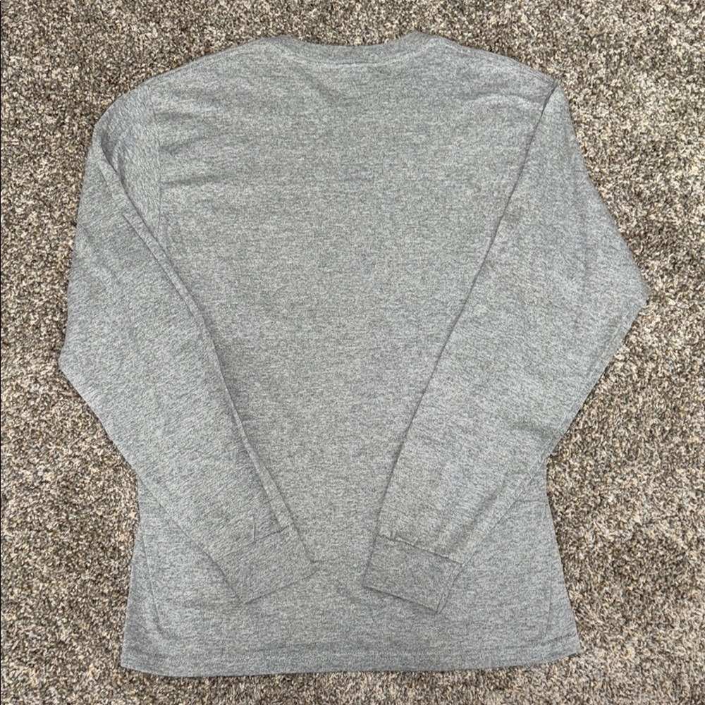 Arkansas Razorbacks Gray Long Sleeve Shirt - Picture 2 of 2